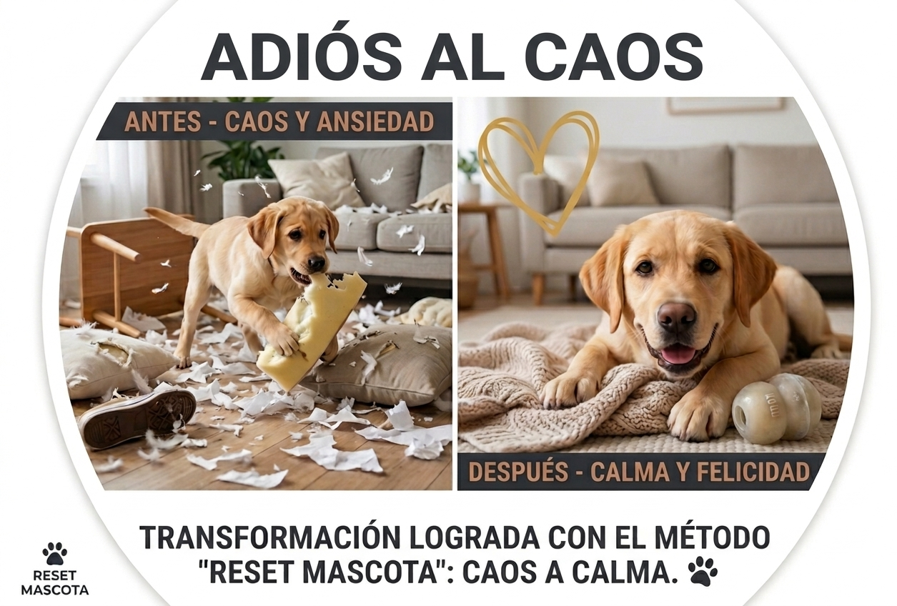 Del caos a la calma. Método Anti Ansiedad Canina (en 7 días) -  Técnicas y consejos probados + contenido práctico para imprimir